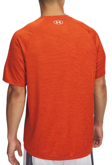 T-shirt Under Armour T-Shirt Tech Textured SS Orange | 1382796-844, 2