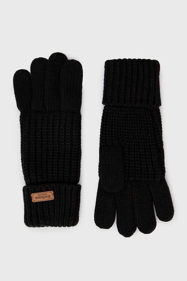 Handskar Barbour Saltburn Knitted Gloves Svart | LGL0132, 0