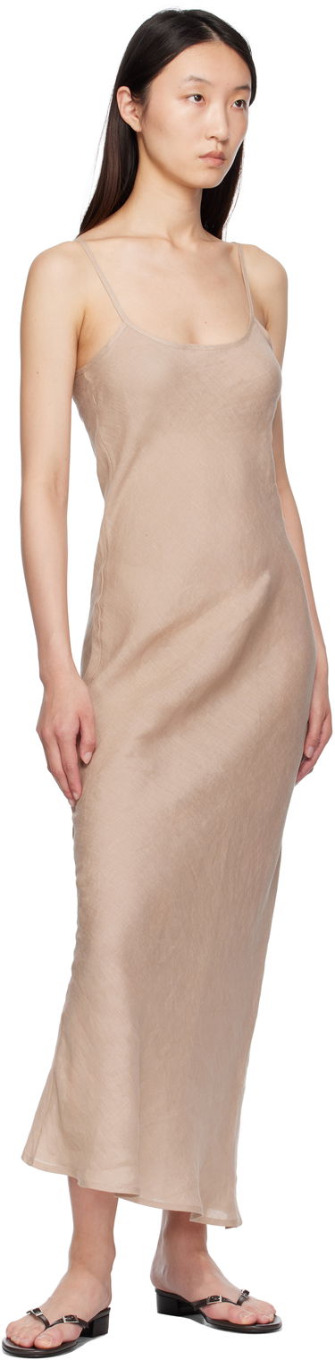 Klä Baserange Baserange Dydine Maxi Slip Dress Beige | DRDY-LI-SU25, 3