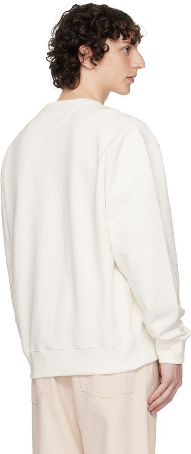 Sweatshirt Burberry Burberry Intarsia EKD Sweatshirt Vit | 8110547, 2