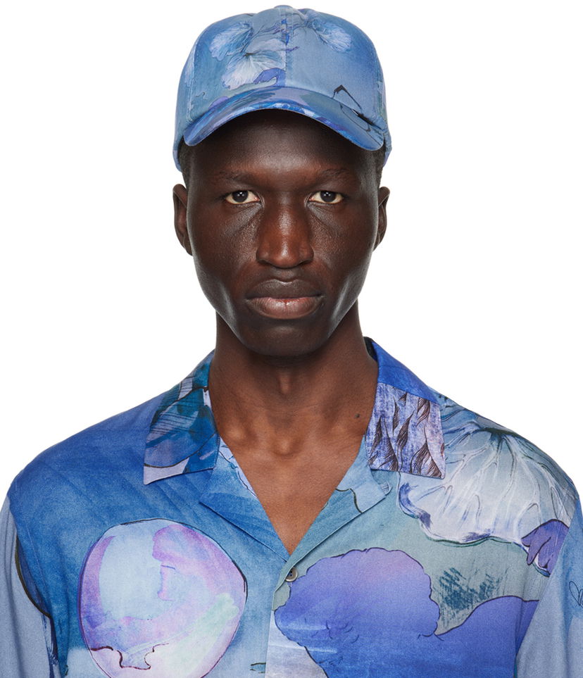Keps Paul Smith Paul Smith Narcissus Baseball Cap Blå | M1A-987DT-M777-47-0