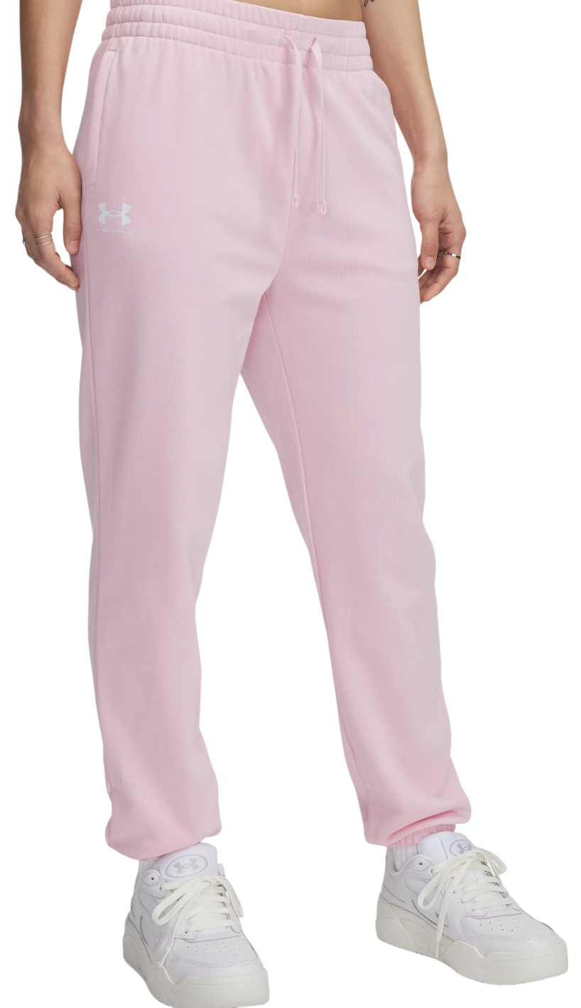 Träningsbyxor Under Armour Rival Terry Jogger Pants Rosa | 1382735-647