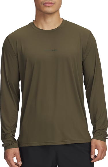 T-shirt Under Armour Project Rock Iso Chill Longsleeve T-Shirt Grön | 6007148-308, 0