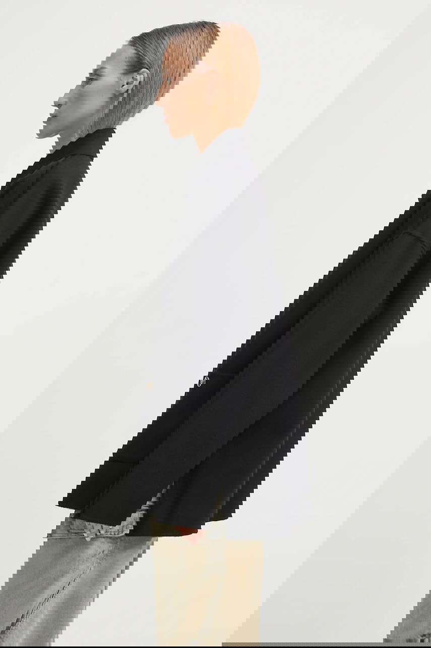 Jacka Anine Bing Anine Bing Cashmere Blend Jacket Svart | A.01.10442, 1