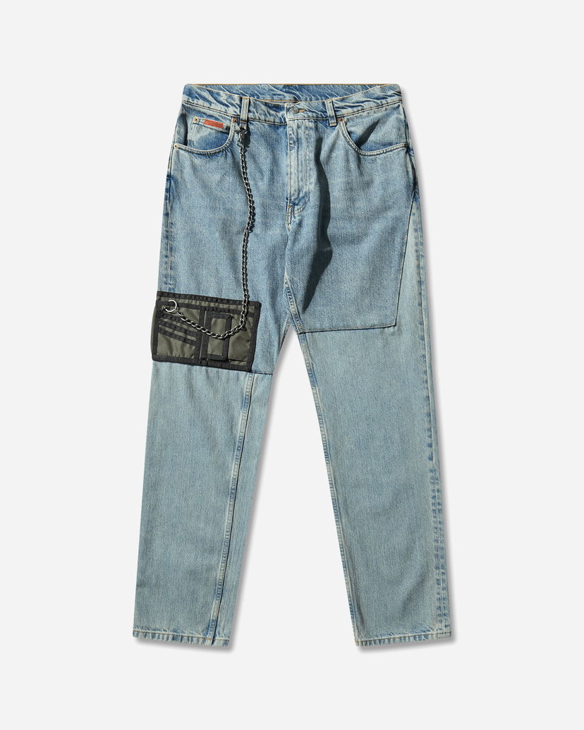 Jeans Martine Rose Wallet Jeans Patchwork Wash Blå | 262WD09530