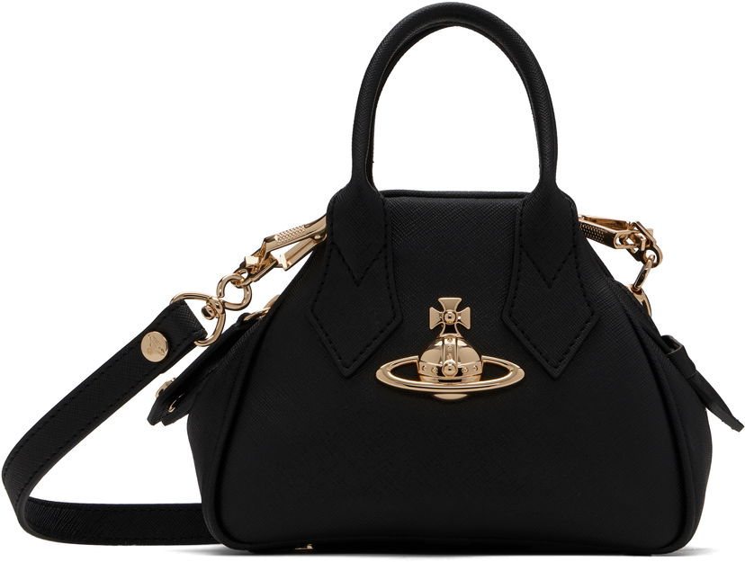 Handväska Vivienne Westwood Vivienne Westwood Mini Yasmine Bag Svart | 5C010005W-S0021-