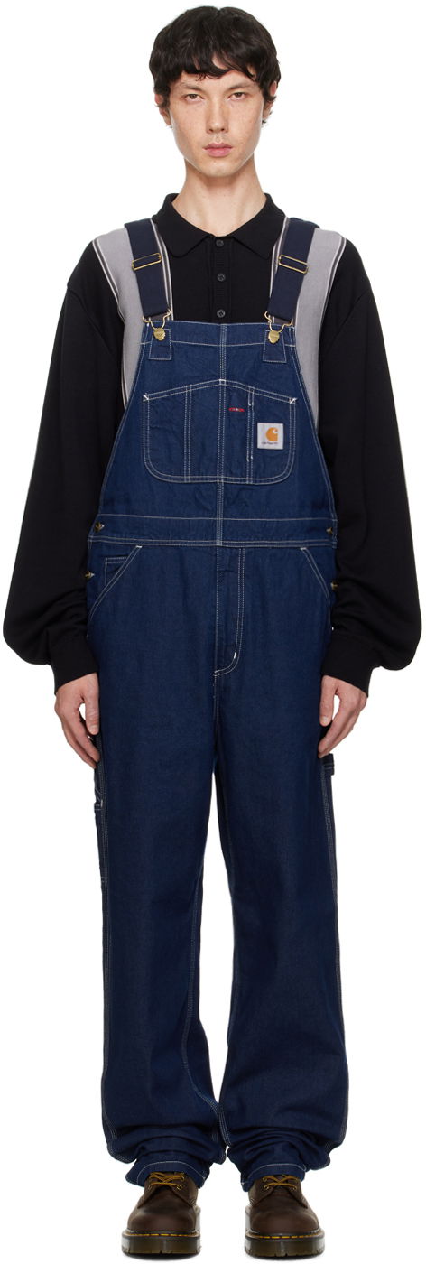 Jumpsuit Carhartt WIP Carhartt WIP Bib Denim Overalls Blå | I022946, 0