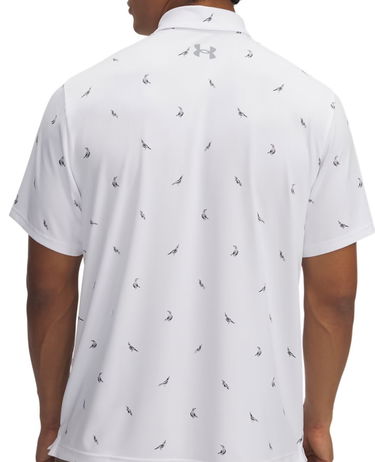 Polotröja Under Armour Playoff 3.0 Bird Print Polo Shirt Vit | 1378677-117, 2