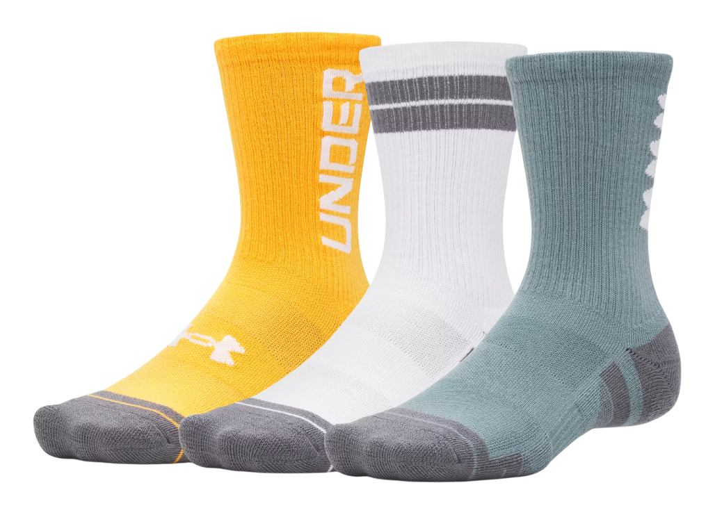 Strumpor Under Armour Performance Tech Crew Socks - 3 Pack Flerfärgad | 1379515-587, 0