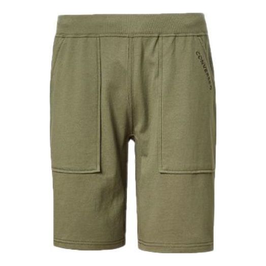 Träningsbyxor Converse Men's Jersey Shorts Grön | 10018821-A02