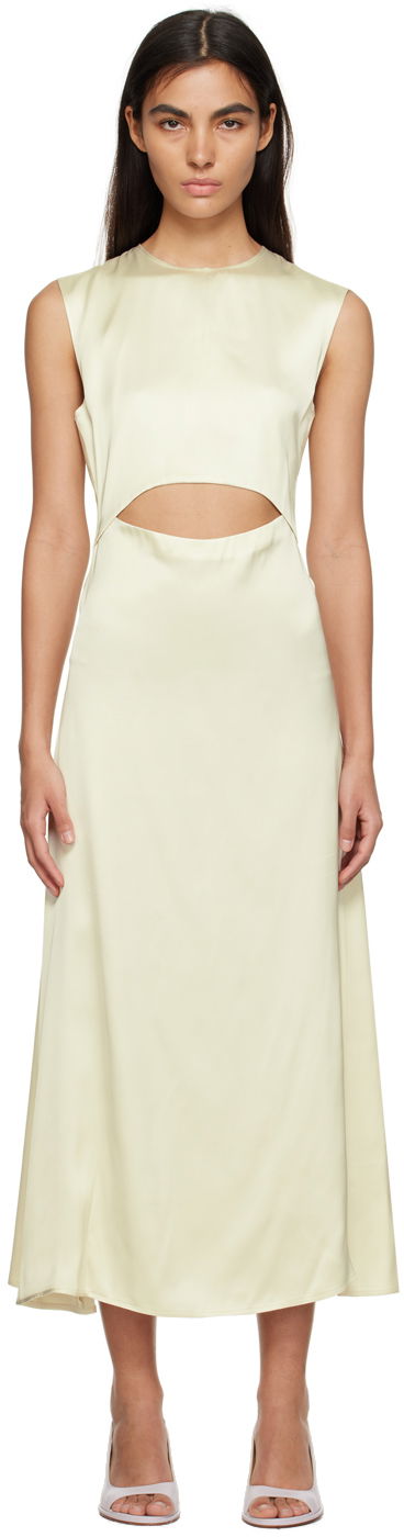 Klä Loulou de Saison Loulou de Saison Copan Cutout Maxi Dress Gul | COPAN