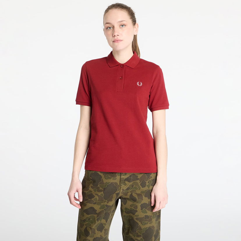 Polotröja Fred Perry Fred Perry The Shirt Polo Röd | G6000 Y77