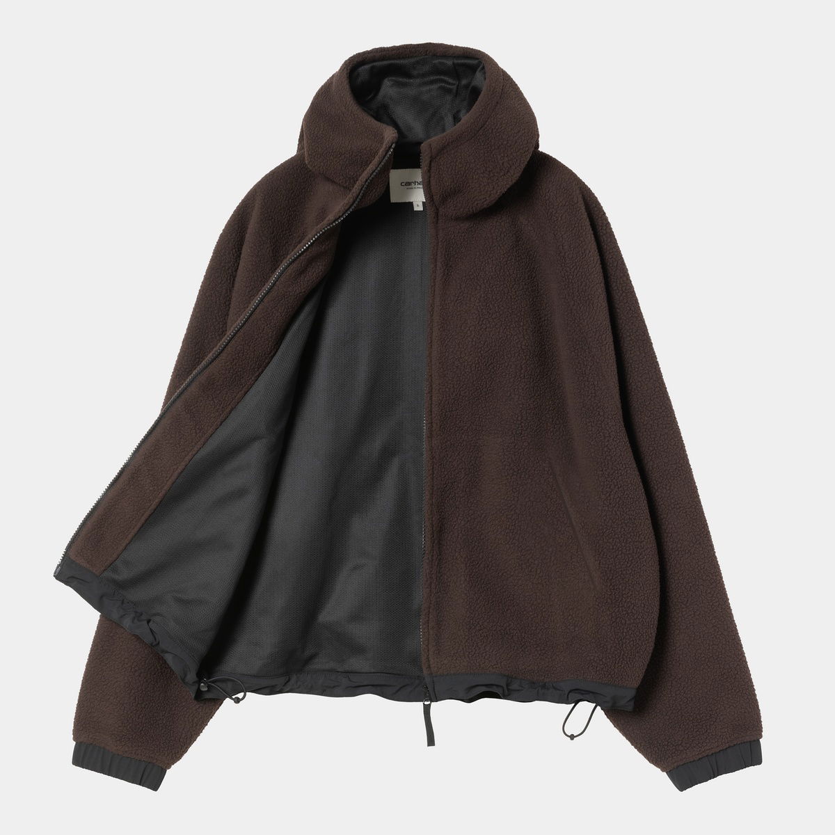 Jacka Carhartt WIP Hooded Fleece Jacket Brun | I035461_8, 1