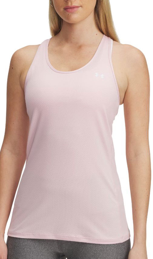 Linne Under Armour Under Armour Tech Mesh Racer Tank Top Rosa | 1328962-647