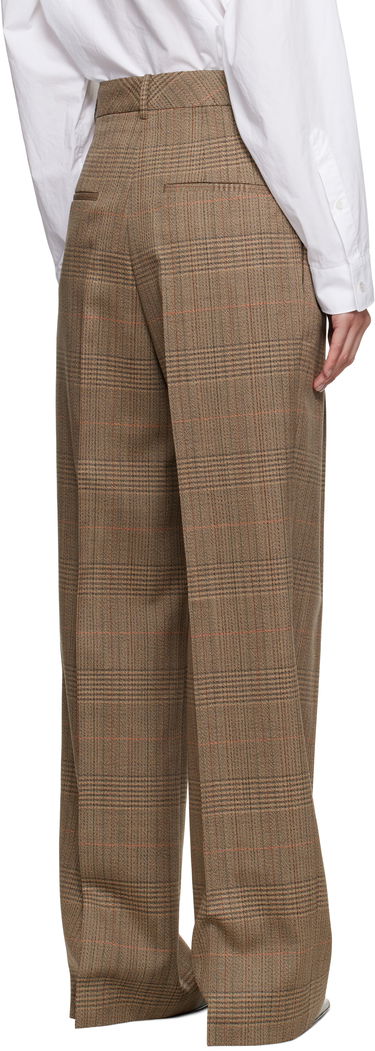 Byxor Róhe Róhe Mid-Waist Tailored Trousers Brun | 416-30-080, 2
