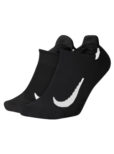 Strumpor Nike Multiplier 2 pack Svart | sx7554-010