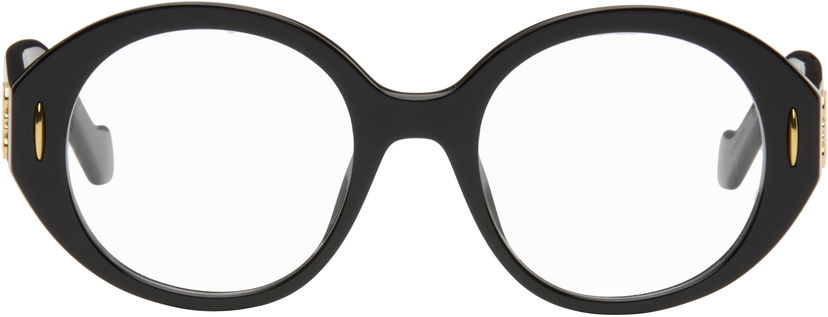 Solglasögon Loewe Loewe Anagram Oval Glasses Svart | LW50095IW51001 192337225208