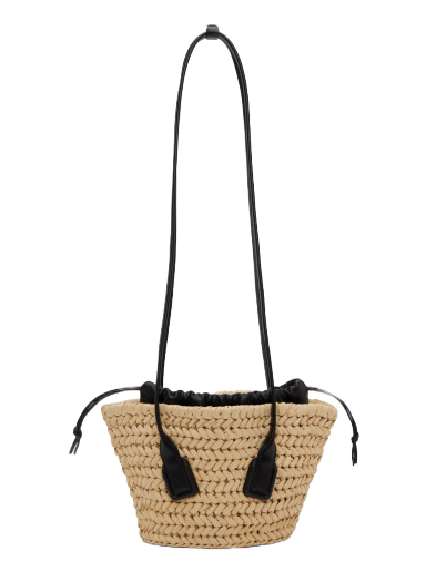 Tygpåse Bottega Veneta Small Arco Tote Bag Beige | 743638 V2P02