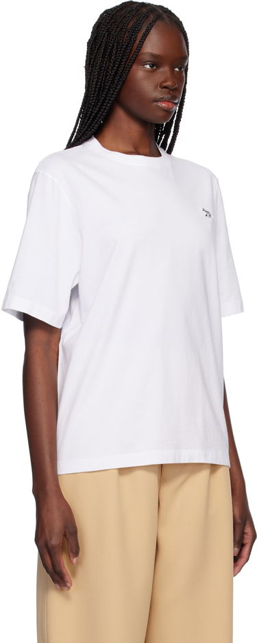 T-shirt MAISON KITSUNÉ Maison Kitsuné Baby Fox Patch Comfort T-Shirt Vit | OW00130KJ0008, 1