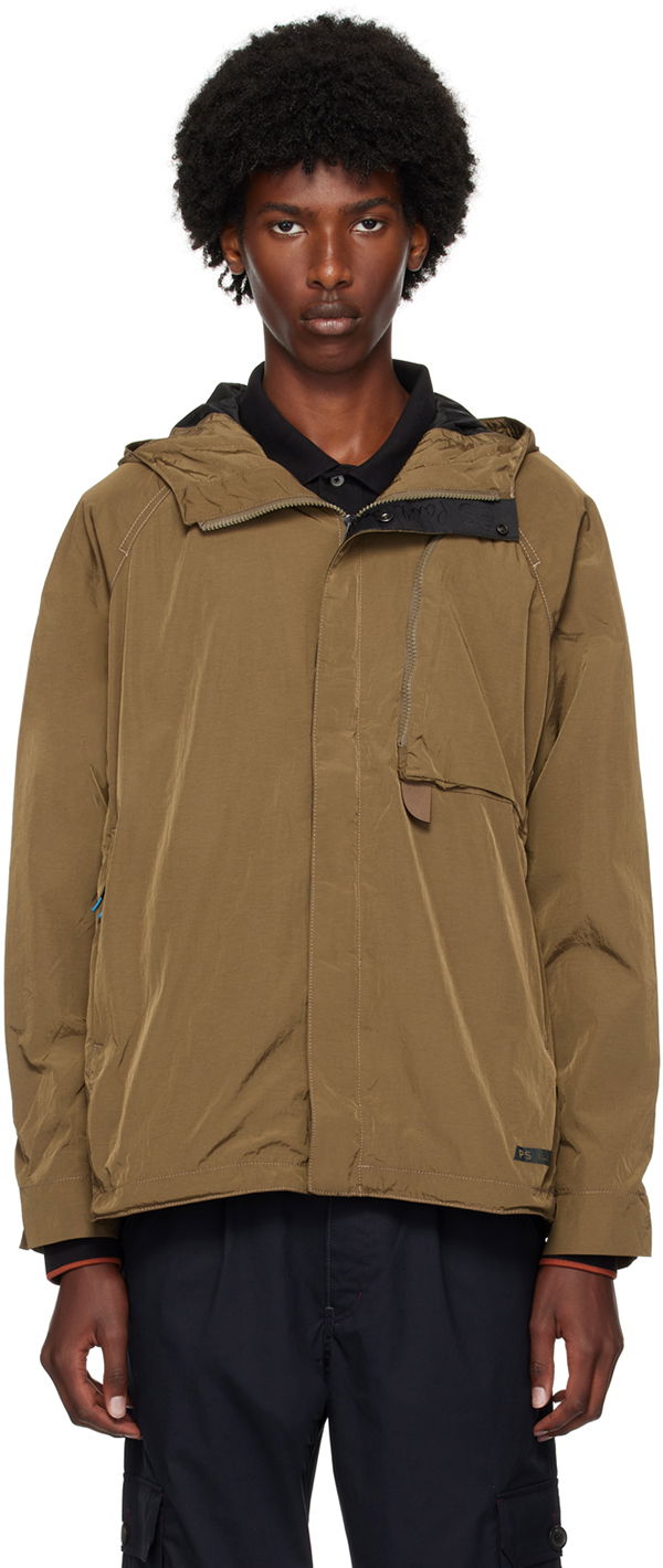 Vindjacka Paul Smith PS Paul Smith Hooded Jacket Brun | M2R-035Z-N22088-68