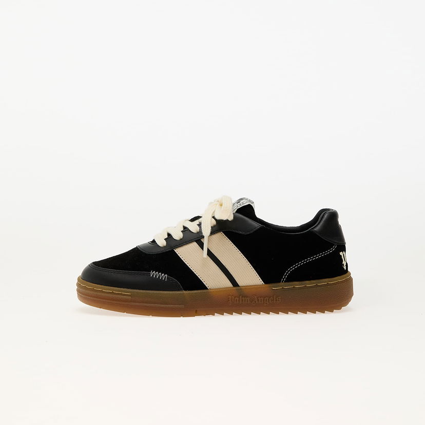 Sneakers och skor Palm Angels University Track Black Beige Svart | PBIA016S25LEA0011061