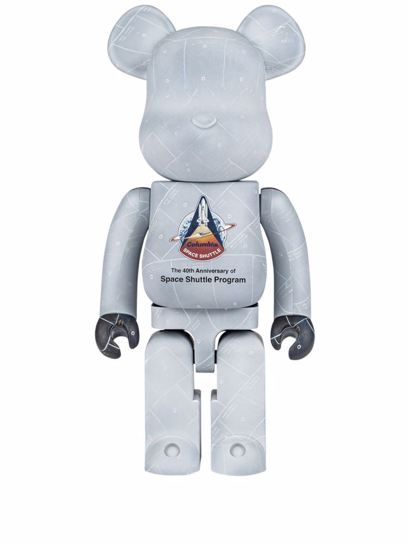 Samlarobjekt Medicom Toy BE@RBRICK Space Shuttle 1000% figure - White Grå | MEDI002617908798