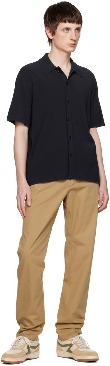 Skjorta rag & bone Rag & Bone Nolan Button-Up Shirt Svart | MBS23P023YG23, 3