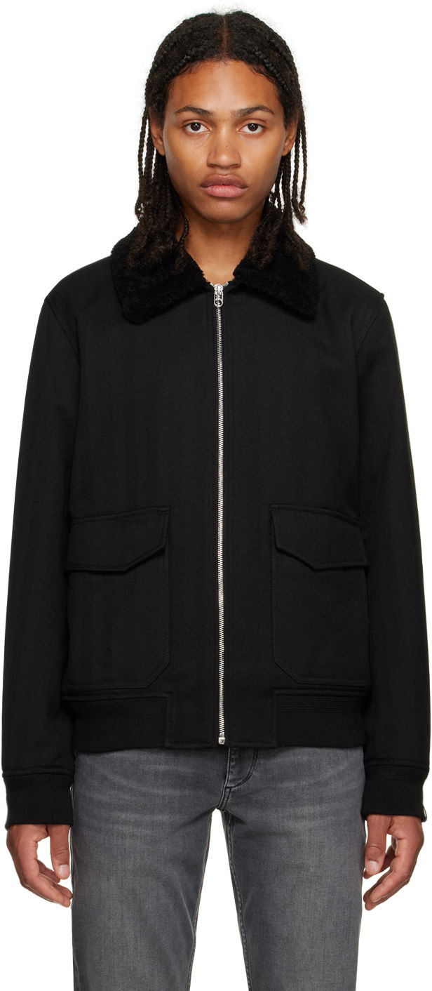 Bomberjacka rag & bone Dorset Bomber Jacket Svart | MBW23F2385LRML