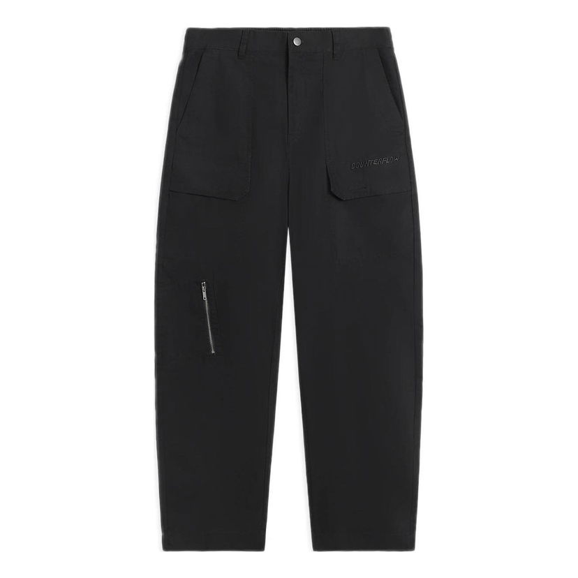 Cargo byxor Li-Ning Counterflow Logo Straight Pants Svart | AKXS843-3