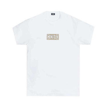 T-shirt KITH Moroccan Tile Classic Logo Tee Vit | KH030132 101, 0