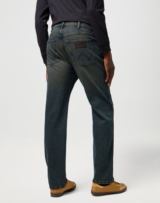 Jeans Wrangler Frontier Low Stretch Relaxed Straight Jeans 38x34 Blå | 112370956:38:34, 0