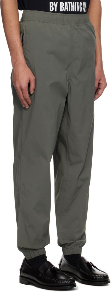 Träningsbyxor AAPE by A Bathing Ape AAPE by A Bathing Ape 'AAPE Now' Woven Sweatpants Grön | AAPPTMB664XXOKHE, 1