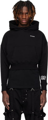 We11done Teddy Twins Sleeve Hoodie