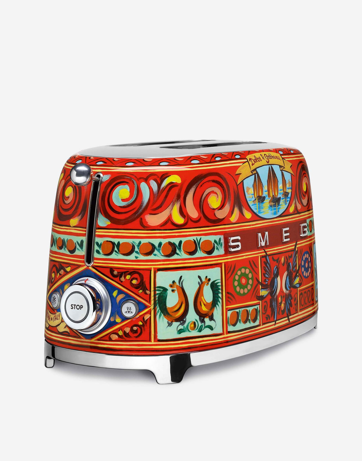 Heminredning Dolce & Gabbana Two-Slice Toaster Röd | TCCE04TCAEEUC036, 1