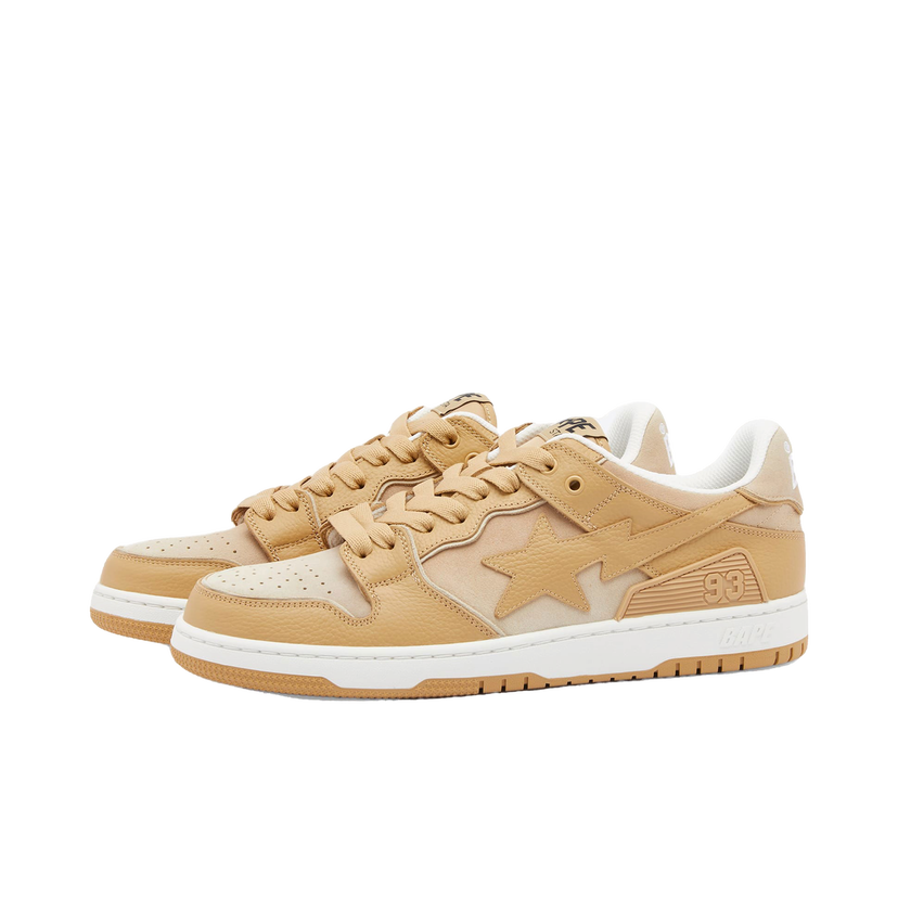 Sneakers och skor BAPE A Bathing Ape Men's Bape Sk8 Sta #4 Sneaker Beige Beige | 001FWJ801058I-BGE