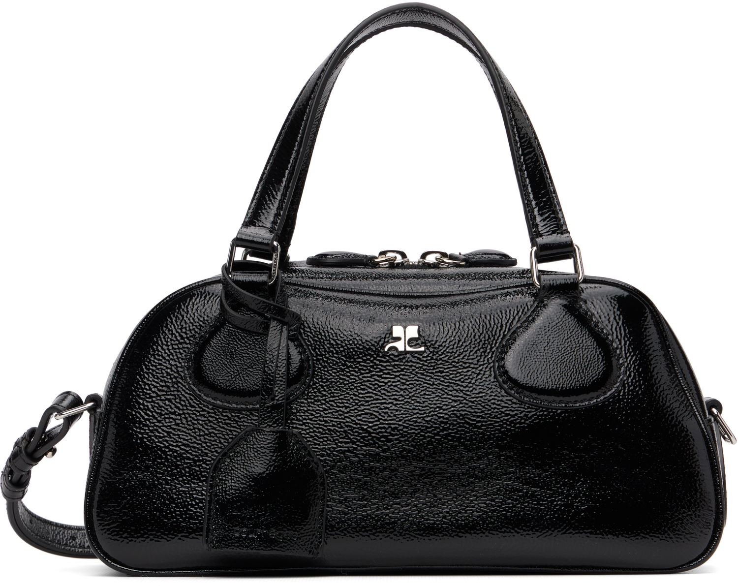 Handväska Courrèges Courrèges Bowling Bag Svart | 325GSA167CR0043, 0