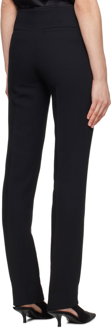 Byxor TOTEME TOTEME Low-Waist Cigarette Trousers Svart | 251-WRB0237-FB0336, 2