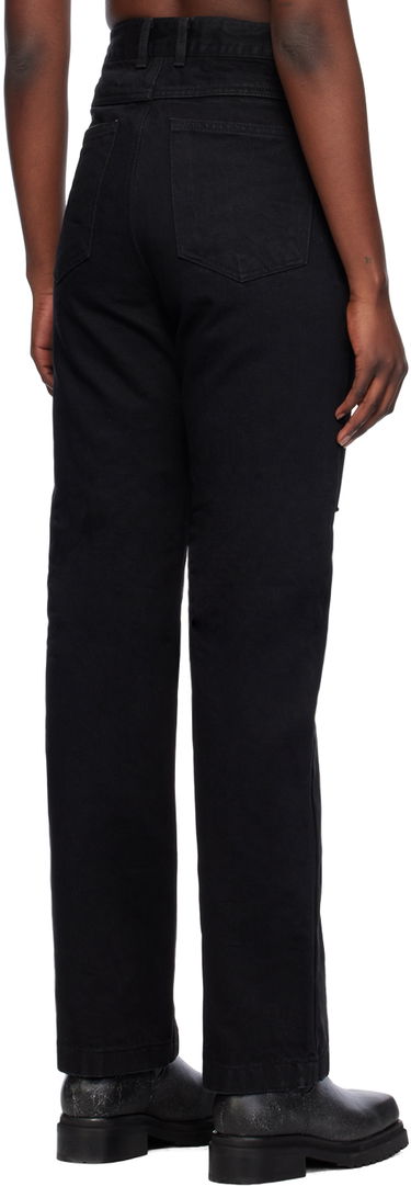 Jeans We11done Distressed Jeans Svart | WD-DP0-24-330-W-BK, 2