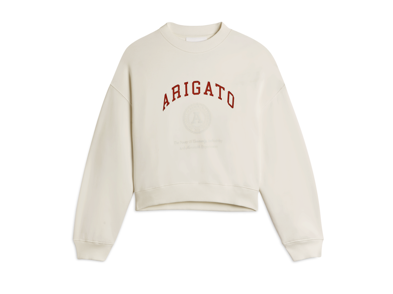 Sweatshirt AXEL ARIGATO University Sweatshirt Beige | A2314001, 1