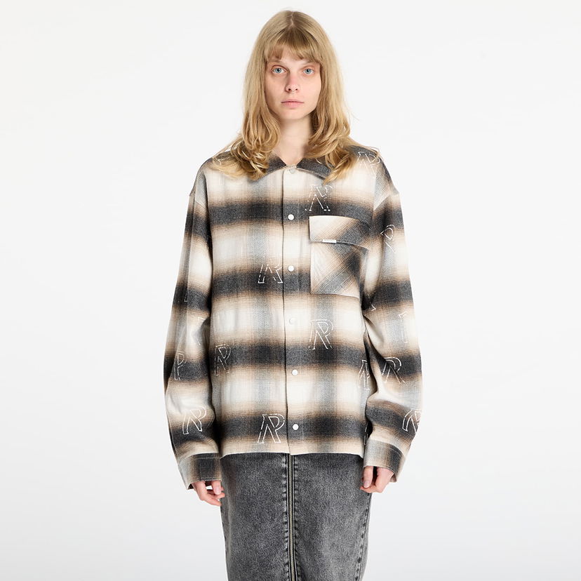 Skjorta Represent Clo All Over Initial Flannel Shirt XXL Flerfärgad | MLM100778-0146