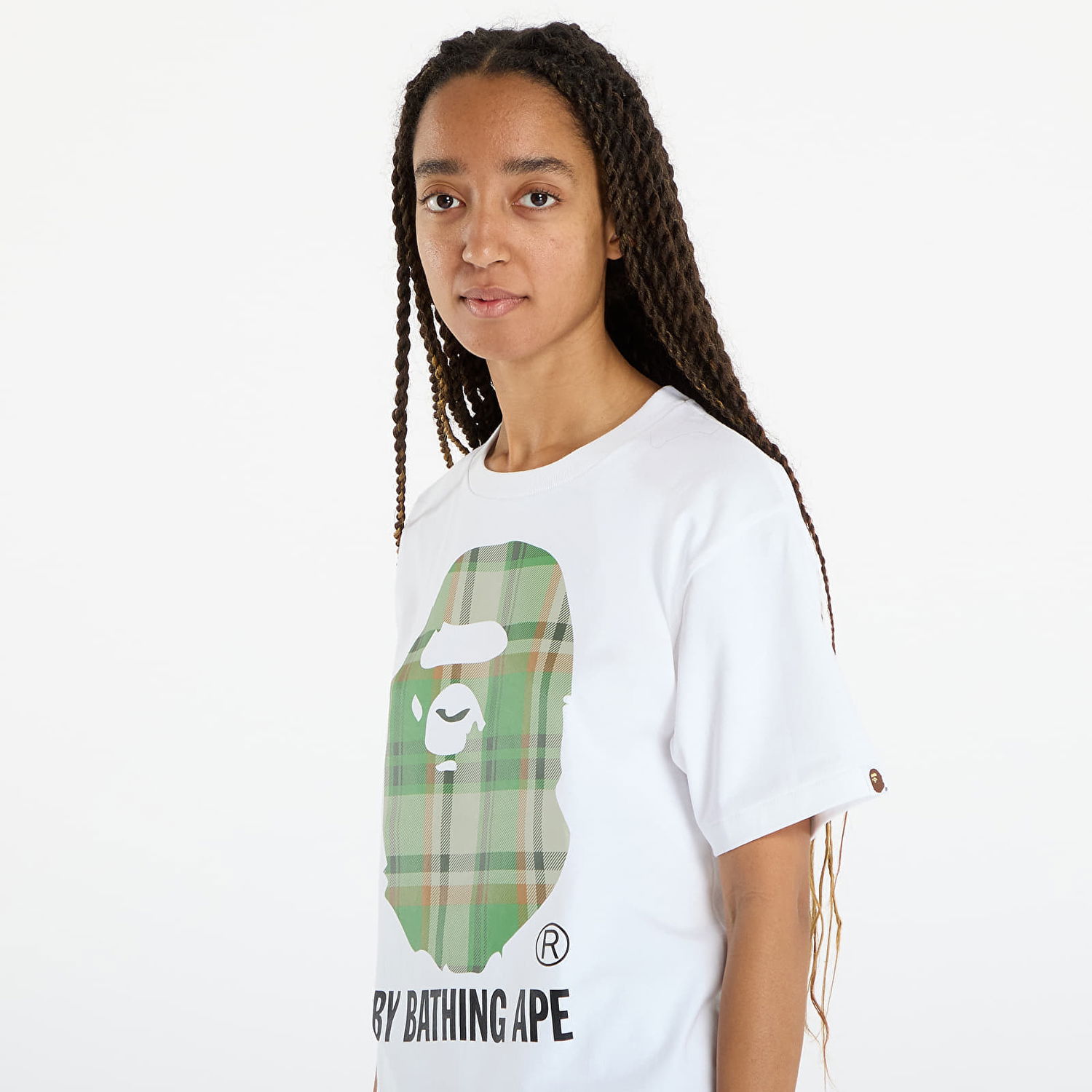 T-shirt BAPE T-Shirt Bape Check By Bathing Ape Vit | 001TEL801022MWH0, 1