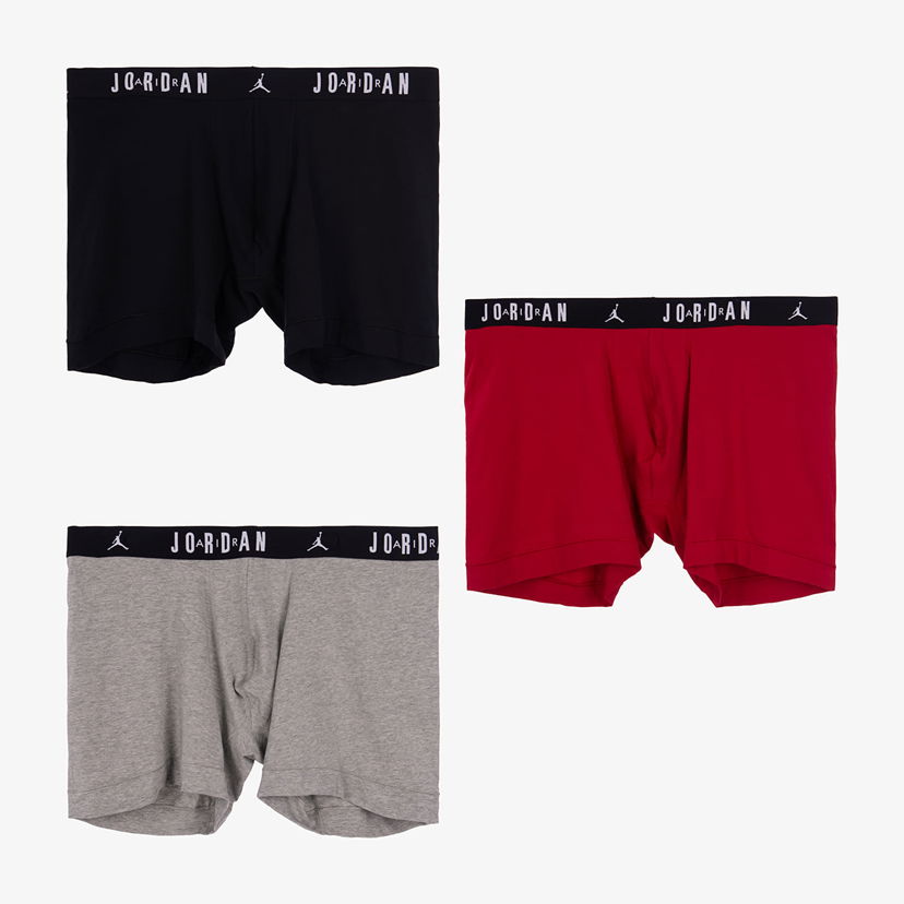 Boxare Jordan Jordan Flight Cotton Core 3-Pack Boxer Briefs Flerfärgad | JM0622-H24