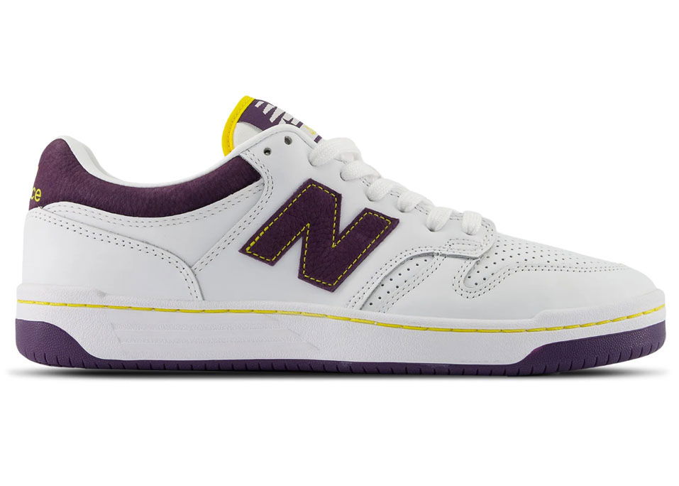 Sneakers och skor New Balance Numeric 480 Lakers Vit | NM480PST, 0