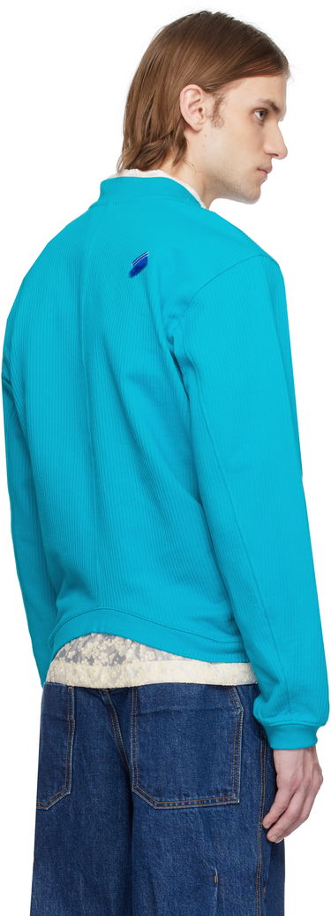 Sweater ADER ERROR ADER error Ribbed Knit Sweatshirt Turkos | BO01SSSW0101TQ, 2