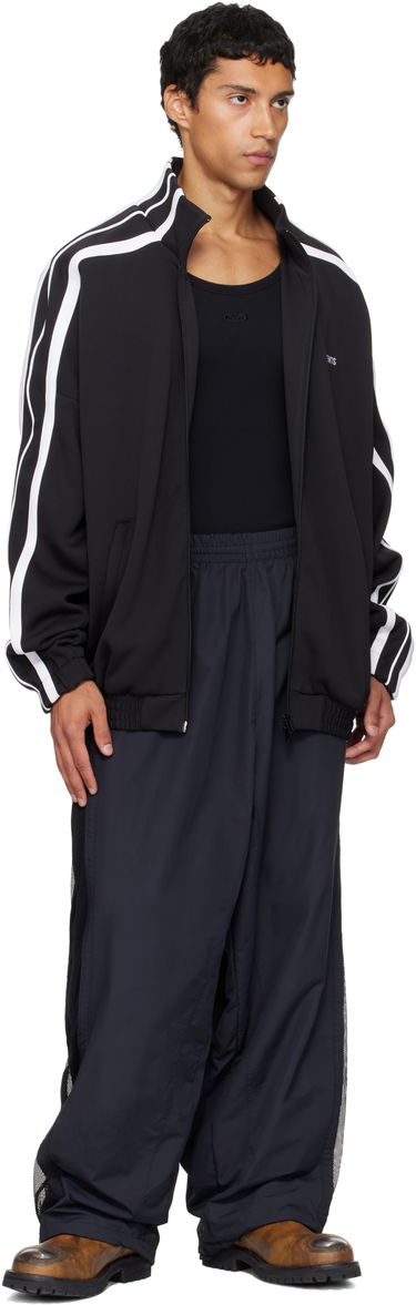 Träningsbyxor VETEMENTS VETEMENTS Mesh Panel Track Pants Svart | UH76GP700B, 3