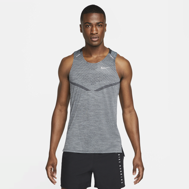 Linne Nike Dri-FIT ADV TechKnit Ultra Running Tank Top Grå | DM4751-010, 0