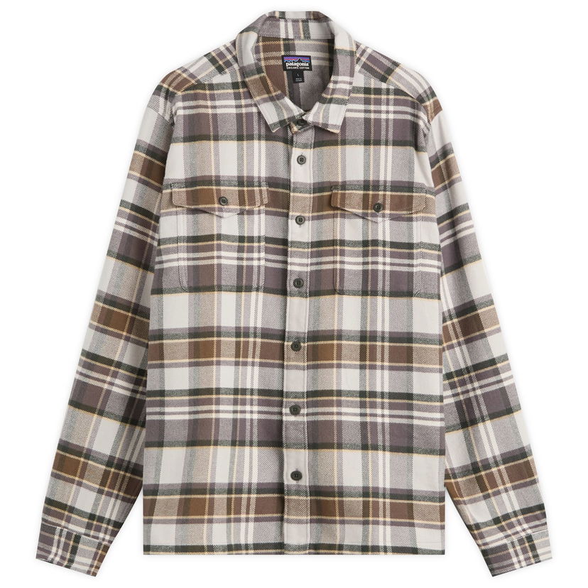 Skjorta Patagonia Men's Fjord Flannel Shirt, Size Small Flerfärgad | 42401-BZGY