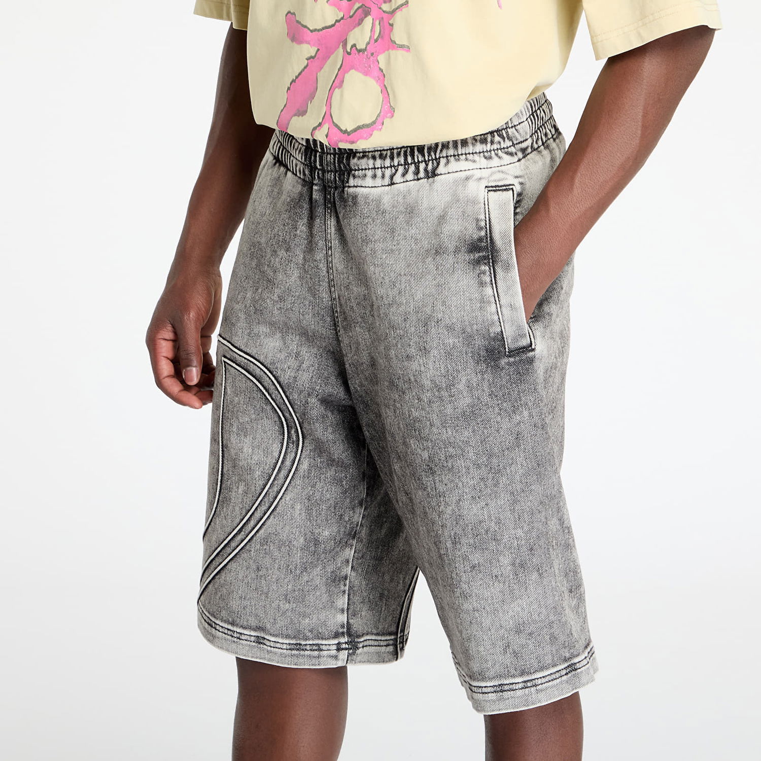 Shorts Diesel Diesel D-Enny-S Track Shorts Grå | A16854_0ABDA Black/ Blue, 1