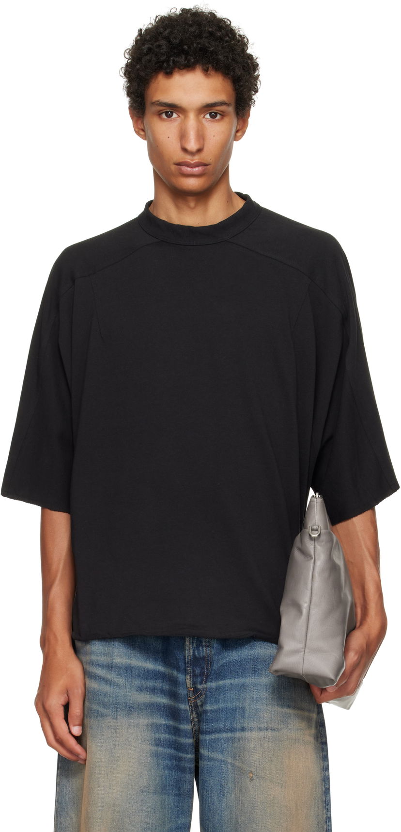 T-shirt Entire Studios Entire Studios Heavy Dart T-Shirt Svart | ES2487SO