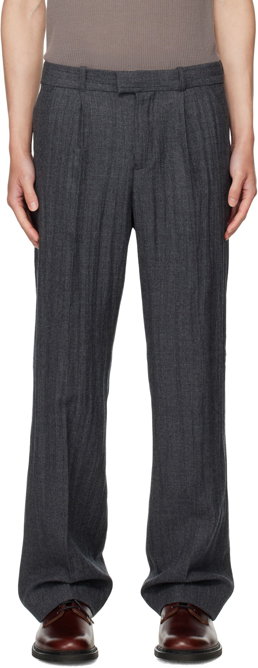Byxor OUR LEGACY Slack Trousers Grå | M4254SSG